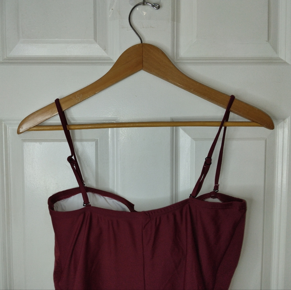 New Venus Slimming Bandeau One Piece Swimsuit Plus Size 16 - Picture 9 of 13